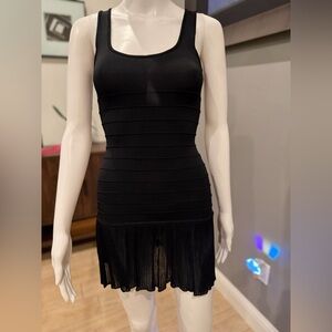 Bebe Black Mini Dress XS
